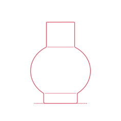 Objects Decorative Vases Raawii Strom Vase Silhouette Svg Vector, Free Vectors File
